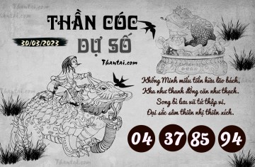 THẦN CÓC DỰ SỐ 30/03/2023