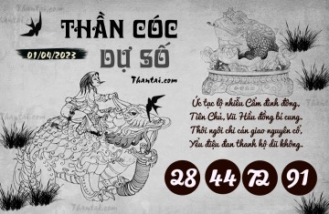 THẦN CÓC DỰ SỐ 01/04/2023