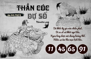 THẦN CÓC DỰ SỐ 06/04/2023