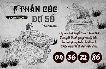 THẦN CÓC DỰ SỐ 07/04/2023