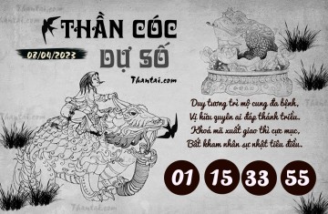 THẦN CÓC DỰ SỐ 08/04/2023