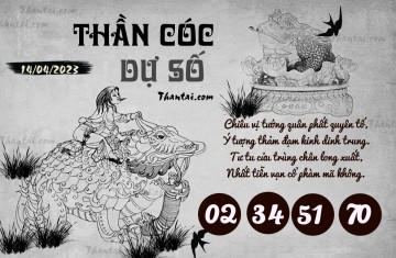 THẦN CÓC DỰ SỐ 14/04/2023