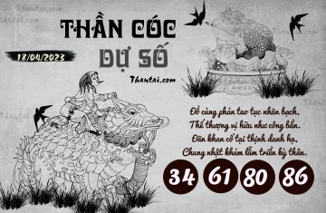 THẦN CÓC DỰ SỐ 18/04/2023