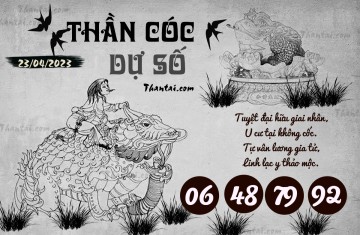 THẦN CÓC DỰ SỐ 23/04/2023