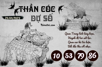 THẦN CÓC DỰ SỐ 24/04/2023