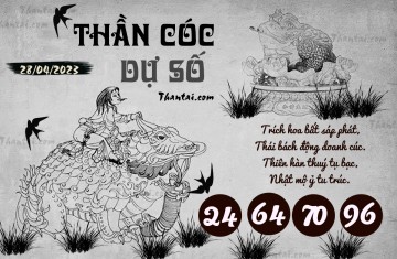 THẦN CÓC DỰ SỐ 28/04/2023