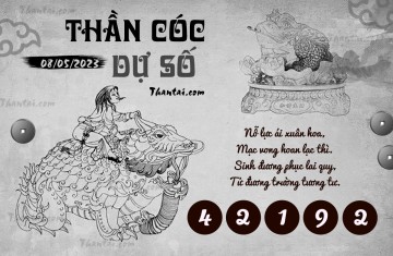 THẦN CÓC DỰ SỐ 08/05/2023