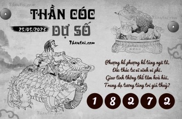 THẦN CÓC DỰ SỐ 25/05/2023