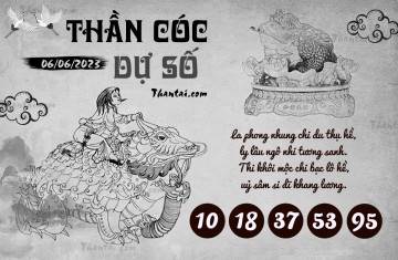 THẦN CÓC DỰ SỐ 06/06/2023