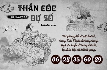 THẦN CÓC DỰ SỐ 07/06/2023