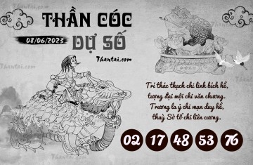 THẦN CÓC DỰ SỐ 08/06/2023