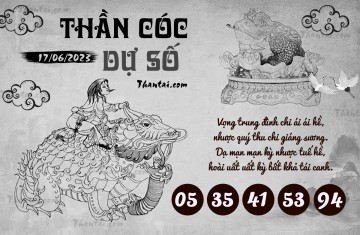 THẦN CÓC DỰ SỐ 17/06/2023