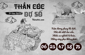 THẦN CÓC DỰ SỐ 21/06/2023