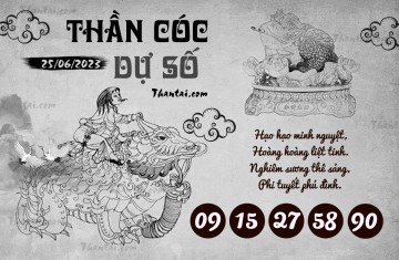 THẦN CÓC DỰ SỐ 25/06/2023