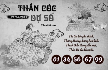 THẦN CÓC DỰ SỐ 27/06/2023