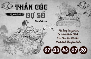 THẦN CÓC DỰ SỐ 29/06/2023