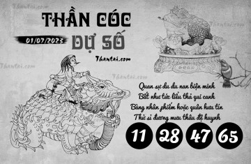 THẦN CÓC DỰ SỐ 01/07/2023