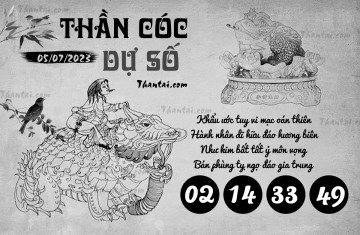 THẦN CÓC DỰ SỐ 05/07/2023