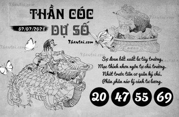 THẦN CÓC DỰ SỐ 07/07/2023