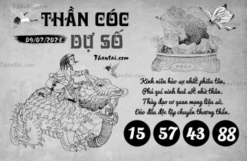 THẦN CÓC DỰ SỐ 09/07/2023