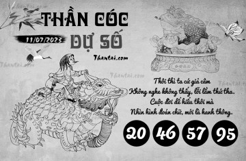 THẦN CÓC DỰ SỐ 11/07/2023