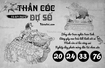 THẦN CÓC DỰ SỐ 13/07/2023