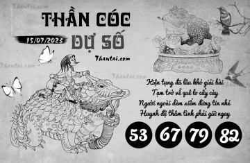 THẦN CÓC DỰ SỐ 15/07/2023