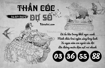 THẦN CÓC DỰ SỐ 16/07/2023