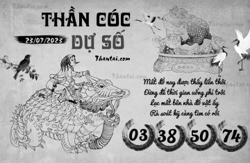 THẦN CÓC DỰ SỐ 23/07/2023