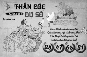 THẦN CÓC DỰ SỐ 26/07/2023