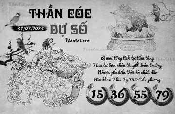 THẦN CÓC DỰ SỐ 31/07/2023