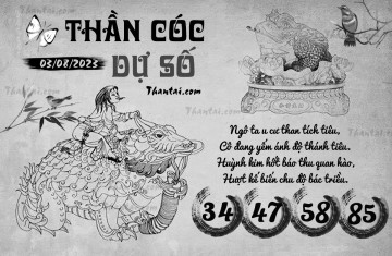 THẦN CÓC DỰ SỐ 03/08/2023