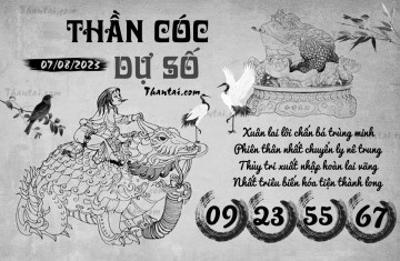 THẦN CÓC DỰ SỐ 07/08/2023