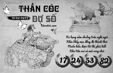 THẦN CÓC DỰ SỐ 10/08/2023