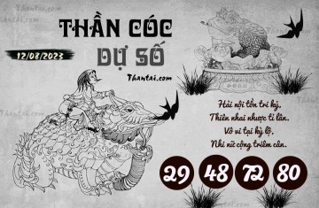 THẦN CÓC DỰ SỐ 12/08/2023