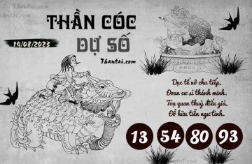 THẦN CÓC DỰ SỐ 14/08/2023