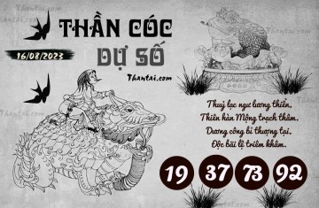 THẦN CÓC DỰ SỐ 16/08/2023