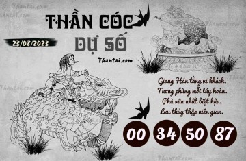 THẦN CÓC DỰ SỐ 23/08/2023