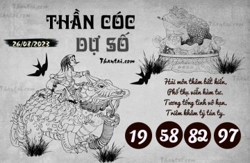 THẦN CÓC DỰ SỐ 26/08/2023