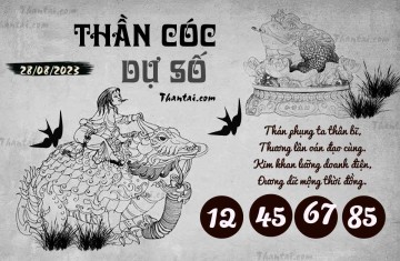 THẦN CÓC DỰ SỐ 28/08/2023