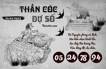 THẦN CÓC DỰ SỐ 29/08/2023