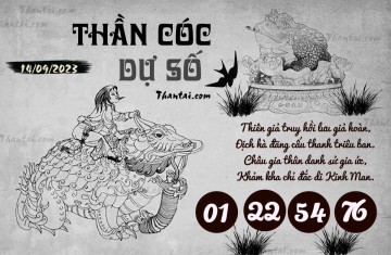 THẦN CÓC DỰ SỐ 14/09/2023