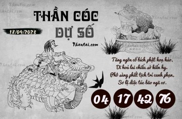 THẦN CÓC DỰ SỐ 18/09/2023