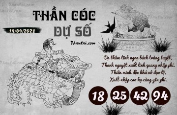 THẦN CÓC DỰ SỐ 19/09/2023