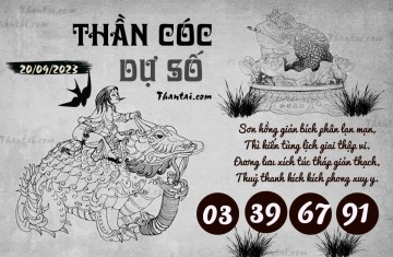 THẦN CÓC DỰ SỐ 20/09/2023