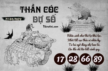 THẦN CÓC DỰ SỐ 21/09/2023