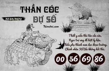 THẦN CÓC DỰ SỐ 28/09/2023