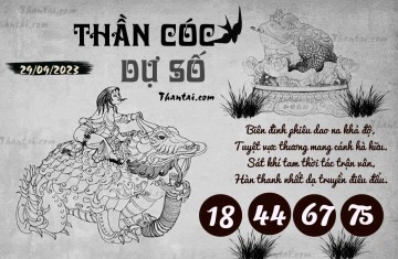 THẦN CÓC DỰ SỐ 29/09/2023