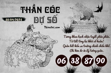 THẦN CÓC DỰ SỐ 30/09/2023