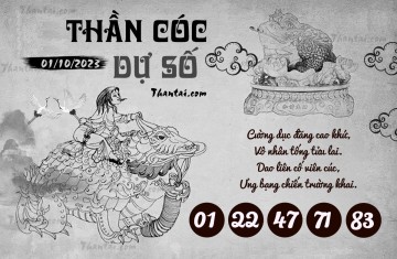 THẦN CÓC DỰ SỐ 01/10/2023